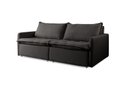 Ver imagem 3 de Sofá Cama Retrátil 220 cm Califórnia Preto