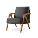 Ver imagem 3 de Poltrona Mona Decorativa Mona Linho