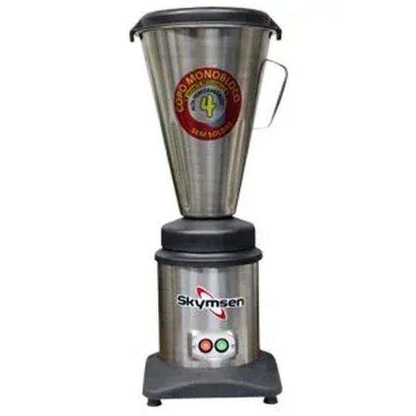 Liquidificador Alta Rotação 4L Inox Ta04Mbn - Skymsen 220V - 2