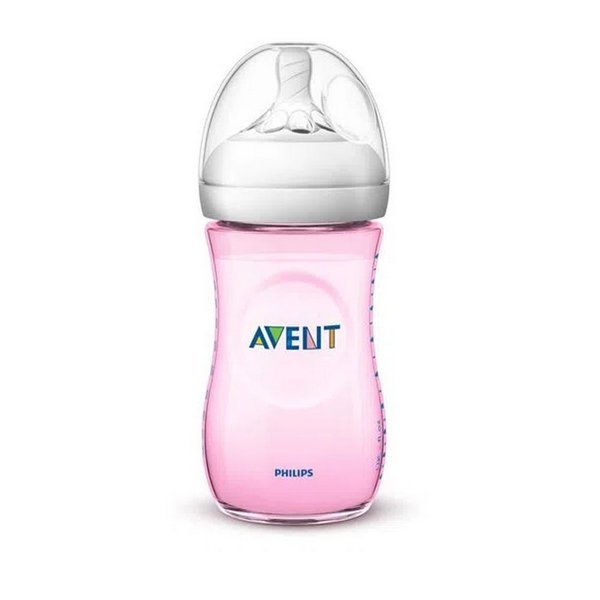 Mamadeira Avent Petala 330ml Rosa Neutro U