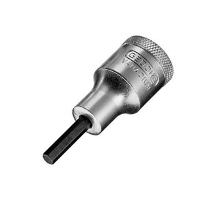 Chave Soquete Hexagonal Curta 06 Mm Enc. de 3/8" - Gedore 014770