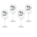 Ver imagem 1 de Jogo 4 Taças Vinho Vidro Transparente 600ml - Lavanda