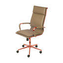 Ver imagem 1 de Cadeira de Escritório Giratoria Eames Soft Caramelo - Alta | Rosé