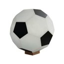 Ver imagem 2 de Abajur Bola Futebol com Lampada e Controle Intensidade