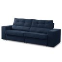 Ver imagem 6 de Sofá Retrátil e Reclinável 3 Lugares 2,50m com Molas Milena Suede Rover & Beato