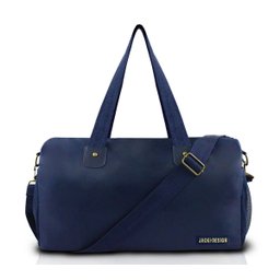 Bolsa P/ Viagem Academia Masculina Fitness Jacki Design Ahl17206 Bolsa For Men Azul C/ Marrom - 1