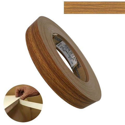 Fita de Borda Pvc Cumaru Raiz 22mm X 20m Proadec