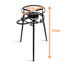 Ver imagem 2 de Fogareiro Redondo de Ferro Caulin Olibox