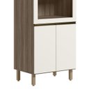 Ver imagem 2 de Paneleiro Torre Quente Duplo Maly N03 Carvalho/off White - Mpozenato