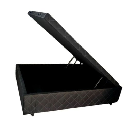 Cama Baú Casal Blindado Reforçado - 43cm de altura
