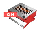 Ver imagem 2 de Churrasqueira a Gas Dxx200 Dinoxx Grelha Uruguaia - Gás Gn - Vermelha