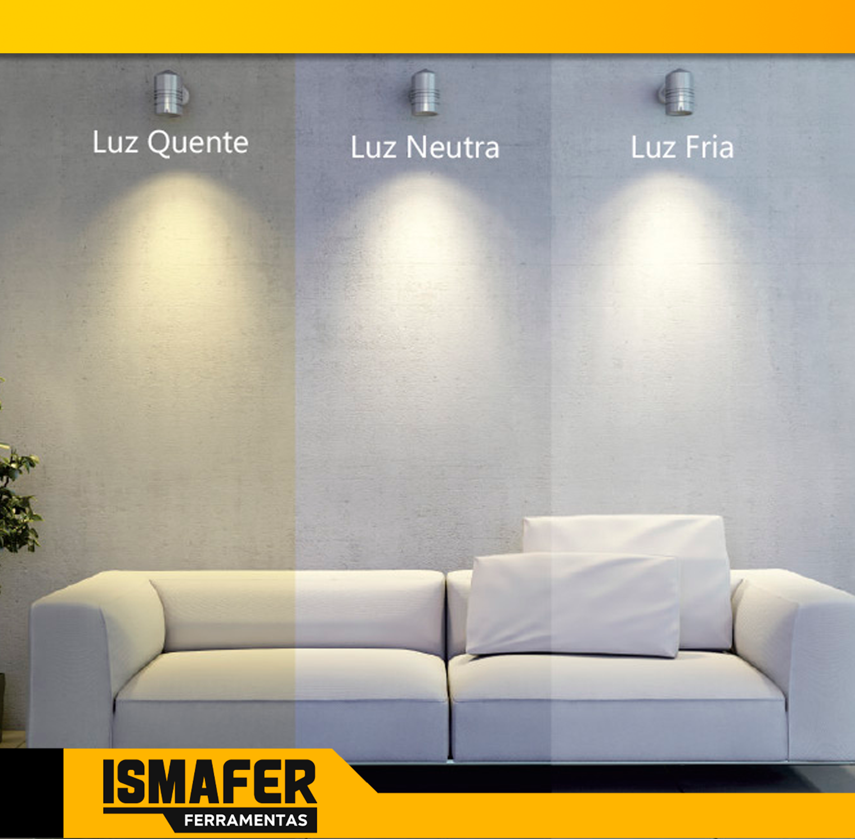 Kit 6 Luminária Tubular Led Slim 1,2mt Branco Frio 120cm 40w - 5