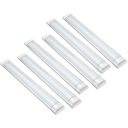 Ver imagem 1 de Kit 6 Luminária Tubular Led Slim 1,2mt Branco Frio 120cm 40w