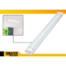 Kit 6 Luminária Tubular Led Slim 1,2mt Branco Frio 120cm 40w - 2