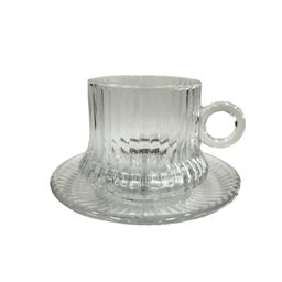 Conjunto de Xícaras 200ml com Pires 6 Pcs N244442-2 - Quanhe - 3