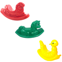 Ver imagem 1 de Kit 3 Gangorras Premium - Cavalinho + Unicornío + Nhoca