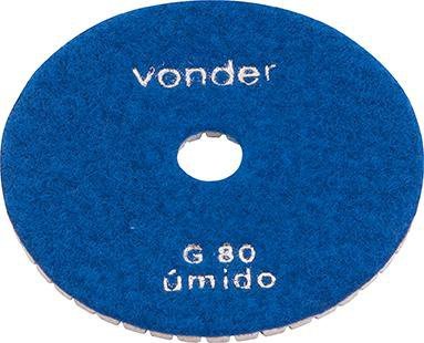 Disco Lixa Diamantado Umido 4" G 80 Vonder - 3