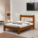 Ver imagem 1 de Cama Casal Moderna Imperial Cinamomo e Off White