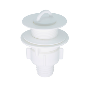 Válvula para Pia com Unho V1 Tamanho 7/8'' Cor Branco Durín