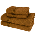 Ver imagem 1 de Kit 4 Toalhas Luxo Flabom 2 Banho + 2 Rosto 100% Algodão Premium Alta Absorção e Toque Aveludado Fla