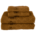 Ver imagem 3 de Kit 4 Toalhas Luxo Flabom 2 Banho + 2 Rosto 100% Algodão Premium Alta Absorção e Toque Aveludado Fla