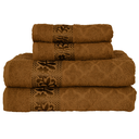 Ver imagem 2 de Kit 4 Toalhas Luxo Flabom 2 Banho + 2 Rosto 100% Algodão Premium Alta Absorção e Toque Aveludado Fla