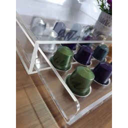 Gaveteiro Porta Cápsulas de Café Nespresso em Acrílico - 2