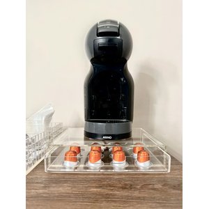 Gaveteiro Porta Cápsulas de Café Nespresso em Acrílico