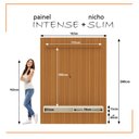 Ver mais imagens de Painel Ripado para Tv até 75 Polegadas Intense com Nicho 184cm