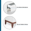Ver imagem 7 de Cômoda para Quarto 4 Gavetas MDF Fresh Yescasa Branco/Imbuia