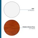 Ver mais imagens de Cômoda 4 Gavetas em Madeira e Mdf Fresh