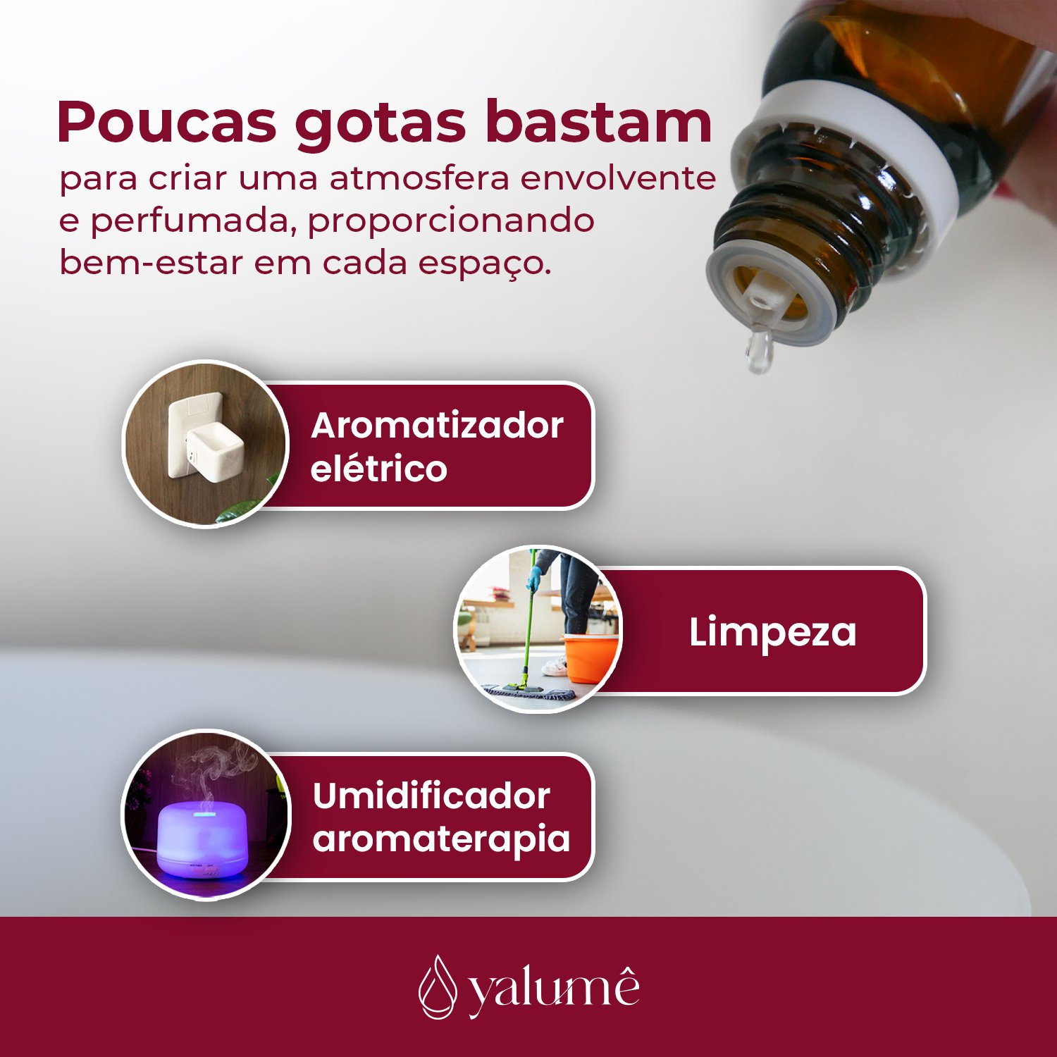 Essência Concentrada Ml Mimosa e Cardamomo 20 Ml para Difusor, Aromaterapia, Aromatizador Elétrico - 3