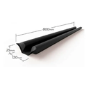 Ver imagem 2 de Veda Porta Rolinho Comfort Door Protetor Impermeável 80cm Preto