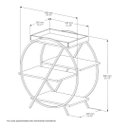 Ver imagem 3 de Adega Jb 4009 Pérola e Dourado Bechara