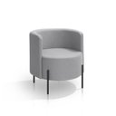 Ver imagem 2 de Poltrona para Sala de Estar e Quarto Califórnia Ecológica Cinza Claro