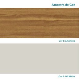 Cozinha Compacta 4 Peças com 5 Portas e Vidro Reflecta 200cm 100% MDF Vicenza Espresso Móveis - 12