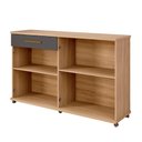 Ver imagem 3 de Balcão de Cozinha 4 Portas 1 Gaveta Campinas Arte Móveis Cinamomo/grafite