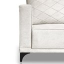 Ver imagem 4 de Sofá Eliot 2 Lugares 160 cm Linho Boucle Branco Off White
