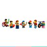 Brinquedo LEGO City Expansível de Montar Infantil Criança Dia Letivo Escolar 7 Bonequinhos +6 - 10