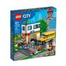 Brinquedo LEGO City Expansível de Montar Infantil Criança Dia Letivo Escolar 7 Bonequinhos +6 - 1