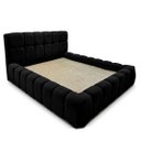 Ver imagem 1 de Estutura de Cama Queen Preta 120x195x225cm para Quarto