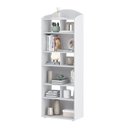 Ver imagem 7 de Kit 3 Estantes para Livros com 10 Nichos Arco Branco