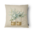 Ver imagem 3 de Kit 3 Capas de Almofada 43x43cm - Floral - Tecido Veludo 100% Poliéster