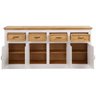 Balcão Buffet Aparador de Madeira com 4 Portas e 4 Gavetas | Coleção England - 3