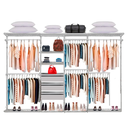 Ver imagem 1 de Closet Aramado - Linear Clr 250 com Gaveta - 3,10m - Branco