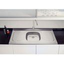 Ver imagem 1 de Pia de Apoio Tramontina New Raggi 40 em Aço Inox 120x52 cm