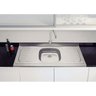 Pia de Apoio Tramontina New Raggi 40 em Aço Inox 120x52 cm - 1