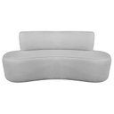 Ver imagem 5 de Sofá Curvo Orgânico 200cm 3 Lugares Linho Antonela