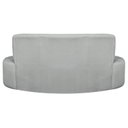 Ver imagem 7 de Sofá Curvo Orgânico 180cm 3 Lugares Bouclé Antonela