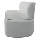 Ver imagem 6 de Sofá Curvo Orgânico 180cm 3 Lugares Bouclé Antonela